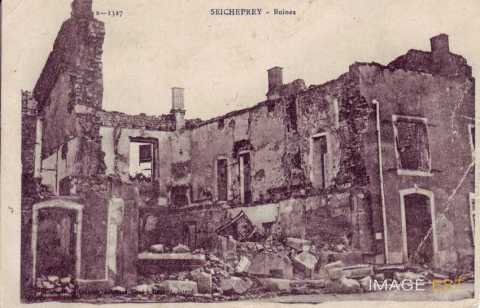 Maison détruite (Seicheprey)